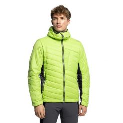 Kurtka hybrydowa męska CMP 32Z2947. Zielone kurtki sportowe męskie CMP, na zimę, m, bez wzorów, bez kaptura, narciarskie. Za 299.99 zł.