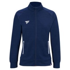 Damska bluza dresowa Tecnifibre Team. Niebieskie bluzy damskie TECNIFIBRE, xs, bez wzorów, z dresówki, klasyczne, bez ramiączek, bez kaptura. Za 197.50 zł.