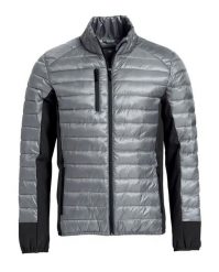 Clique kurtka Lemont pikowana z panelami softshell. Szare kurtki męskie CLIQUE, m, bez wzorów, z poliesteru, bez kaptura. Za 270.53 zł.