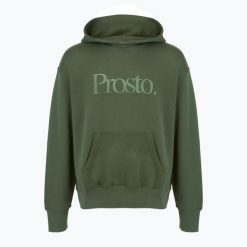Bluza męska PROSTO Mizo Hoodie. Zielone bluzy męskie Prosto., m, bez wzorów, bez kaptura. Za 249.99 zł.