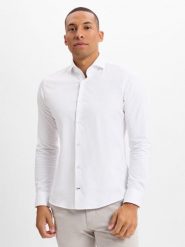 JOOP! Koszula - Pares Mężczyźni Slim Fit Bawełna biały, 43. Białe koszule męskie JOOP!, m, bez wzorów, z bawełny, eleganckie, bez kołnierzyka, bez ramiączek. Za 519.95 zł.
