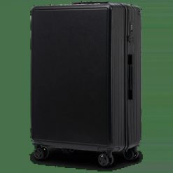 Walizka duża Wings BUNTING ABS+ 28" BLACK. Czarne walizki damskie Wings, bez wzorów, z materiału, duże. Za 167.93 zł.