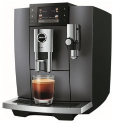 Ciśnieniowy automatyczny JURA E10 Onyx Grey (EA). Szare ekspresy ciśnieniowe JURA. Za 6,199.00 zł.