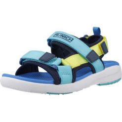 Sandały MUNICH MINI YOYO 03 Niebieski. Niebieskie buty zimowe męskie munich, bez wzorów, z syntetyku, bez obcasa, bez zapięcia. Za 190.99 zł.