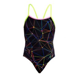 Strój do pływania menstruacyjny FUNKITA Star Sign - Swim Secure. Czarne stroje kąpielowe damskie Funkita, s, bez wzorów, z elastanu. Za 249.00 zł.