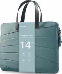 Torba Innostyle INNOSTYLE DAMSKA TORBA NA LAPTOPA 14" WODOODPORNA CARRYLITE SLIM ZIELONA. Zielone torby na laptopa damskie Innostyle, bez wzorów. Za 119.99 zł.