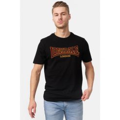 T-shirt o wąskim kroju Lonsdale Classic. Czarne koszulki sportowe męskie Lonsdale, bez wzorów, bez ramiączek. W wyprzedaży za 128.50 zł.