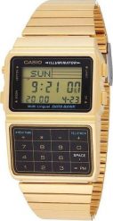 Zegarek Casio Zegarek Męski Casio DATABANK CALCULATOR GOLD. Zegarki męskie Casio, bez wzorów. Za 408.25 zł.