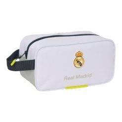 Torba podróżna na buty Real Madrid C.F. Biały. Białe torby podróżne damskie REAL MADRID, bez wzorów. Za 66.40 zł.