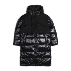 Kurtka MUNICH PUFFER WIND Czarny. Czarne kurtki męskie munich, bez wzorów, z tkaniny, bez kaptura. Za 472.99 zł.