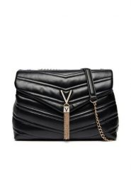 Valentino Torebka Privilege VBS8DN09 Czarny. Czarne torebki do ręki damskie Valentino, bez wzorów, ze skóry, bez dodatków. Za 359.99 zł.
