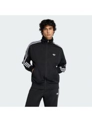 Adidas Bluza Firebird KD8312 Czarny Loose Fit. Czarne bluzy męskie Adidas, m, bez wzorów, z syntetyku, bez ramiączek, bez kaptura. Za 329.99 zł.