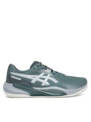 Asics Buty do tenisa Gel-Challenger 15 Clay 1041A508 Zielony. Zielone buty sportowe męskie Asics, bez wzorów, ze skóry, bez zapięcia, tenisowe. Za 539.99 zł.