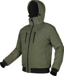Kurtka męska Neo Tools Kurtka ocieplana z kapturem OUTDOOR, zielona, rozmiar L. Zielone kurtki męskie NEO TOOLS, l, bez wzorów, z kapturem. Za 188.56 zł.