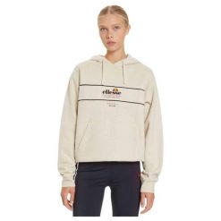 Bluza damska Ellesse Galster Hoodie. Brązowe bluzy damskie Ellesse, z aplikacjami, z bawełny, bez ramiączek, bez kaptura. Za 219.99 zł.
