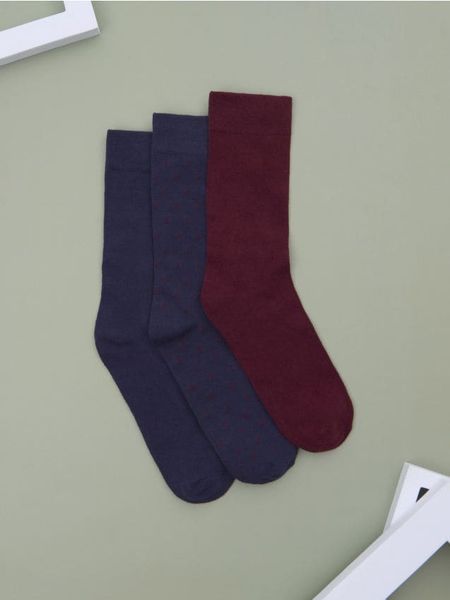 Skarpetki 3 pack - wielobarwny. Skarpetki damskie Sinsay, bez wzorów. Za 12.99 zł.