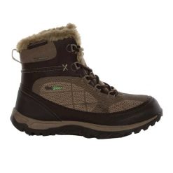 Damskie Buty Trekkingowe Lady Hawthorn Evo. Brązowe obuwie trekkingowe damskie Regatta, z materiału, przed kostkę, bez zapięcia. Za 226.99 zł.