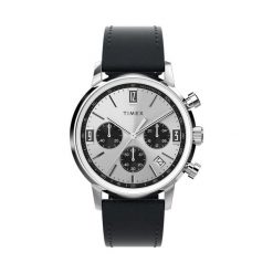 Zegarek Timex. Czarne zegarki męskie Timex, bez wzorów. Za 889.99 zł.