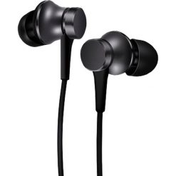 Xiaomi Mi Piston Headphone Basic Czarny Słuchawki. Czarne słuchawki douszne Xiaomi. Za 37.16 zł.