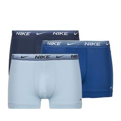 Slipy Boxerki Nike Trunk 3Pk Dorośli. Niebieskie slipki męskie Nike, s, bez wzorów, z materiału. Za 202.05 zł.