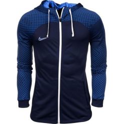 Bluza treningowa męska Nike NK DF Strike Hd Trk Jkt K. Niebieskie bluzy męskie Nike, m, bez wzorów, bez ramiączek, bez kaptura. Za 300.54 zł.