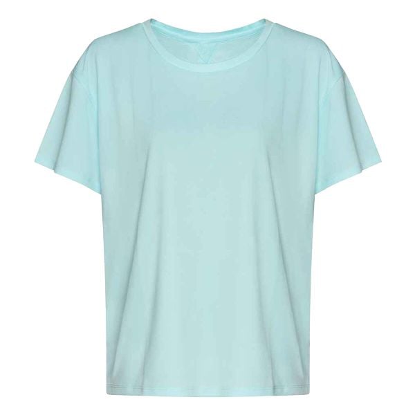 Koszulka Damska Z Odkrytymi Plecami. Zielone bluzki damskie JUST COOL, bez wzorów, sportowe, bez kołnierzyka, bez ramiączek. Za 54.99 zł.