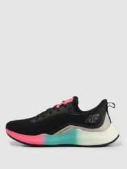 4F Buty treningowe STEP CONTROL 1.0 damskie - czarne 41. Czarne obuwie sportowe damskie 4F, bez wzorów, bez zapięcia, na fitness i siłownię. Za 229.99 zł.