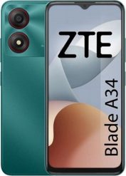 Smartfon ZTE Blade A34 2/64GB Zielony (Z2453/GN). Zielone smartfony ZTE. Za 249.91 zł.