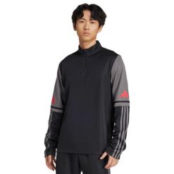 Bluza męska adidas Squadra 25 Training Top. Czarne bluzy męskie Adidas, m, bez wzorów, sportowe, bez ramiączek, bez kaptura. Za 159.00 zł.