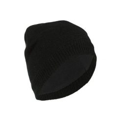 Czapka narciarska PURE. Czarne czapki damskie WED'ZE, bez wzorów, z elastanu, klasyczne. Za 24.99 zł.