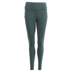 Damskie legginsy jeździeckie z pełną przyczepnością BR Equitation CLX. Niebieskie legginsy damskie BR, bez wzorów, z elastanu. Za 383.00 zł.