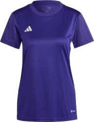 Adidas Koszulka adidas Tabela 23 Jersey W IB4931. Bluzki damskie Adidas, bez wzorów, z jersey, bez kołnierzyka, bez ramiączek. Za 68.42 zł.