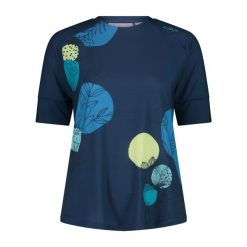 Koszulka techniczna z wzorem damska CMP. Czarne bluzki damskie CMP, l, bez wzorów, bez kołnierzyka, bez ramiączek. Za 209.00 zł.