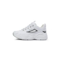 Sneakersy damskie Fila Skye Zp. Białe obuwie sportowe damskie Fila, bez wzorów, bez zapięcia. Za 229.00 zł.