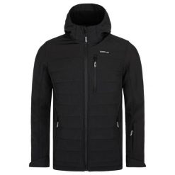 Wodoodporna kurtka narciarska dla mężczyzn 3XL - Luhrandino. Kurtki sportowe męskie ZSPORT, na zimę, m, bez wzorów, z softshellu, bez kaptura, narciarskie. Za 376.99 zł.