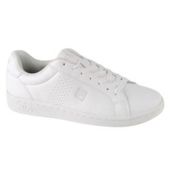 Buty do chodzenia damskie Fila Crosscourt. Białe obuwie sportowe damskie Fila, bez wzorów, bez zapięcia, trekkingowe. W wyprzedaży za 135.00 zł.
