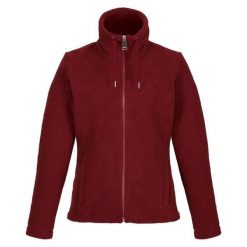 Bluza Polarowa Damska Puszysta Pełen Suwak Kizmitt. Czerwone bluzy damskie Regatta, na zimę, l, bez wzorów, z polaru, sportowe, bez ramiączek, bez kaptura. Za 81.99 zł.