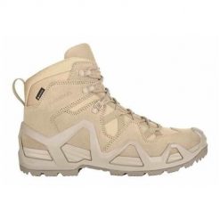 Buty trekkingowe męskie Lowa Military-stiefel Zephyr Mk2 Gtx Mid. Brązowe trekkingi męskie Lowa, z materiału, za kostkę, bez zapięcia. Za 1,059.99 zł.