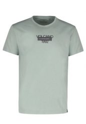 Bawełniana koszulka, Comfort Fit, T-CALVI. T-shirty męskie Volcano, l, bez wzorów, z bawełny, bez kołnierzyka, bez ramiączek. Za 69.99 zł.