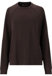 Bluza damska Athlecia Jacey. Brązowe bluzy damskie Endurance, l, bez wzorów, z materiału, eleganckie, bez ramiączek, bez kaptura. Za 230.50 zł.