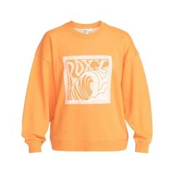 Bluza turystyczna damska Roxy Take Your Place. Brązowe bluzy damskie Roxy, na zimę, bez wzorów, z bawełny, sportowe, bez ramiączek, bez kaptura. Za 286.70 zł.