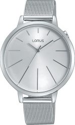 Zegarek Lorus RG205KX9 Mesh damski srebrny. Szare zegarki damskie Lorus, z meshu, srebrne. Za 221.00 zł.