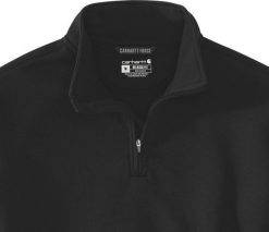 Carhartt Bluza Carhartt Quarter Zip Mid Mock Neck Black. Czarne bluzy męskie Carhartt, m, bez wzorów, bez ramiączek, bez kaptura. Za 241.31 zł.