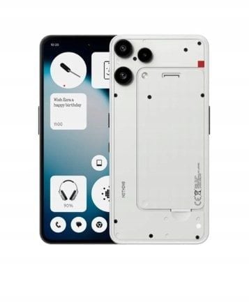 Smartfon Nothing Phone (3a) Lite phone, 128/8 GB, white. Białe smartfony Nothing. Za 1,269.53 zł.