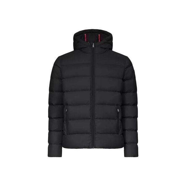 Kurtka puchowa JOTT John. Czarne kurtki męskie Jott, m, bez wzorów, z puchu, bez kaptura. Za 930.00 zł.