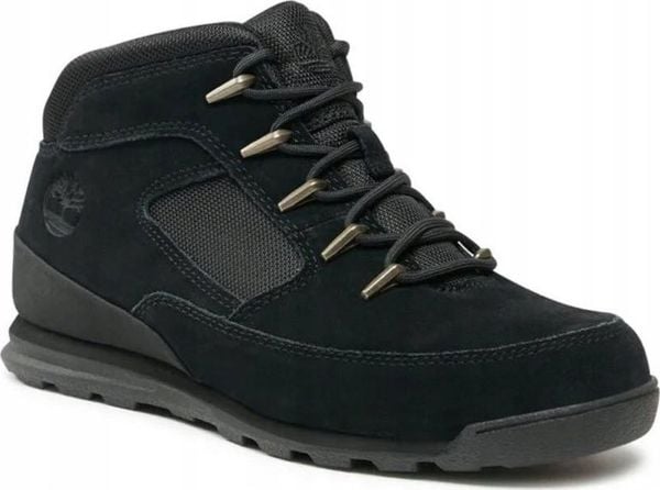 BUTY MĘSKIE TIMBERLAND ZIMOWE TREKKING EURO ROCK. Buty zimowe męskie Timberland, na zimę, bez wzorów, bez obcasa, bez zapięcia. Za 440.08 zł.