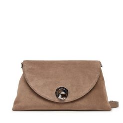 Torebka Coccinelle. Brązowe listonoszki damskie Coccinelle, bez wzorów, bez dodatków. Za 1,499.00 zł.