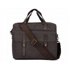 Miejska skórzana torba podróżna na ramię Timberland Briefcase. Brązowe torby na ramię męskie Timberland, na ramię. W wyprzedaży za 349.00 zł.