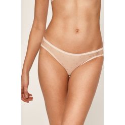 Dkny - Biustonosz. Czerwone biustonosze DKNY, bez wzorów, z elastanu. Za 119.90 zł.