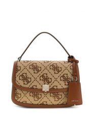 Guess Torebka 182665 Brązowy. Brązowe listonoszki damskie Guess, z aplikacjami, bez dodatków. Za 584.99 zł.